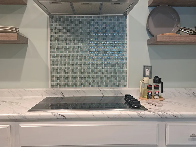 Flat top stove