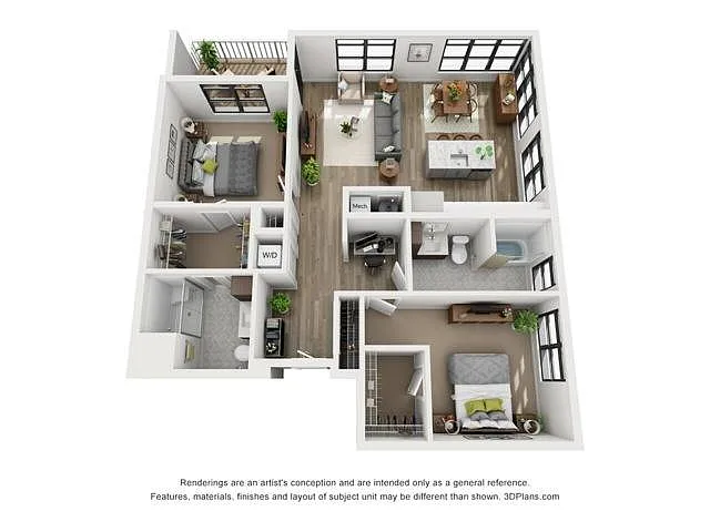 Floor plan Walnut