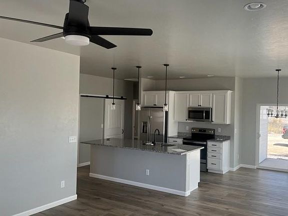 kitchen from front door