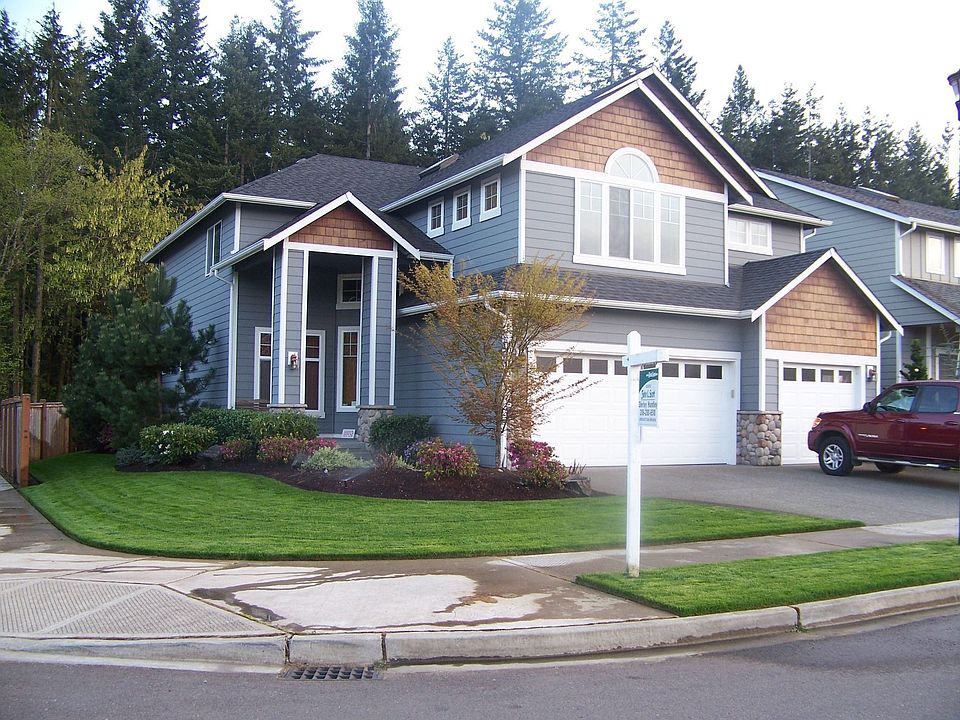 front of the house