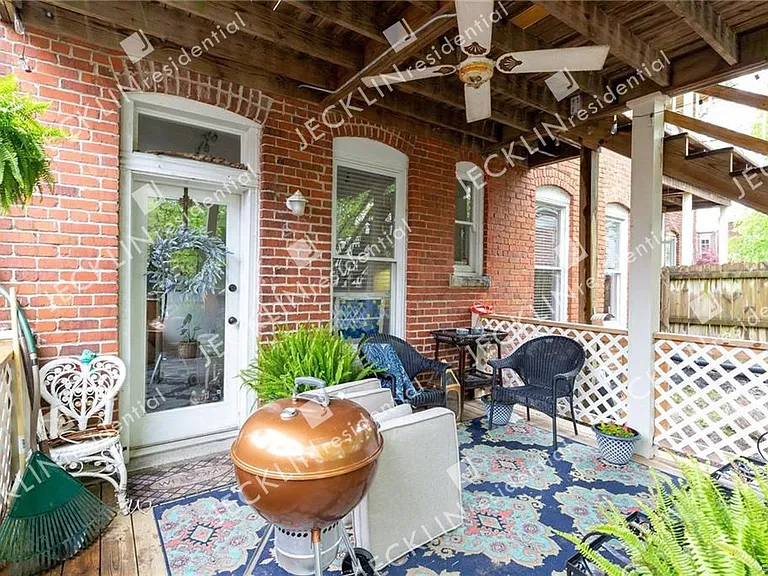 Patio with Outdoor Ceiling Fan