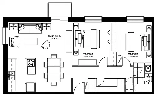 Floor plan 302