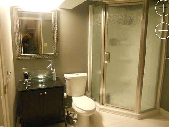 Basement bathroom