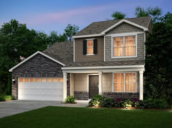 Oakdale Plan, Emerald Woods - 2-Story Homes