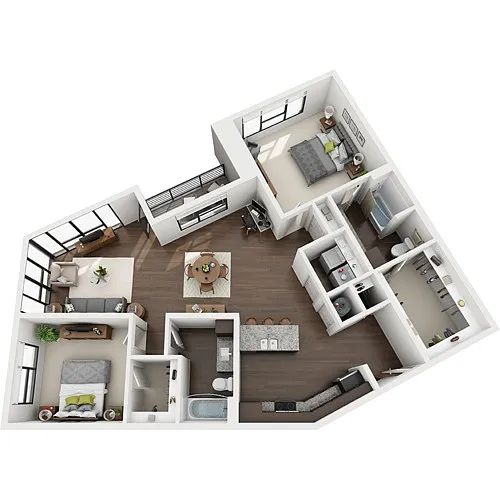 Floor plan 2-C