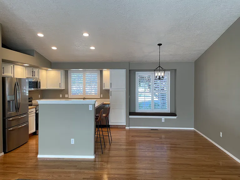 Kitchen and dining room
