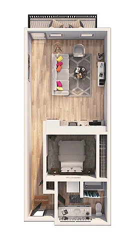 Floor plan A21