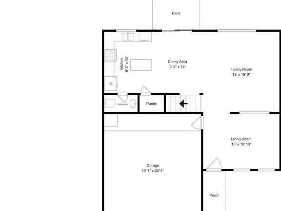 2nd image of 1551 E Betsy Ln Unit C