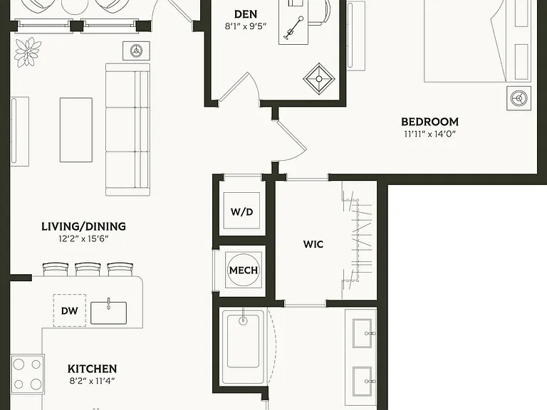 A8 floor plan Cullman House