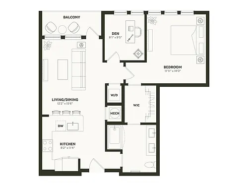 Floor plan A8