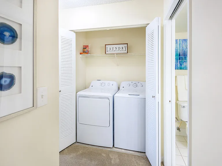 Washer/dryers in every apartment home