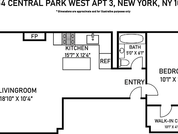 2nd image of 354 Central Park W APT 4