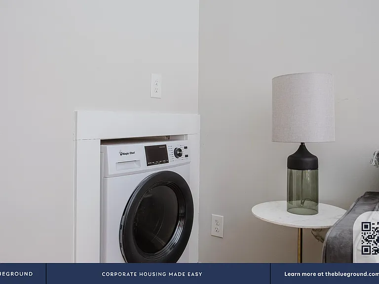 Washer in Apartment