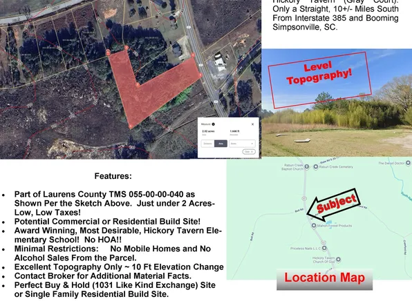 17530 S 101st Hwy, Gray Court, SC 29645