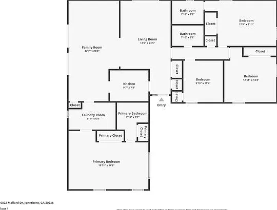 4 bed, 3.0 bath, 1716 sqft, $1,745 — Photo 2
