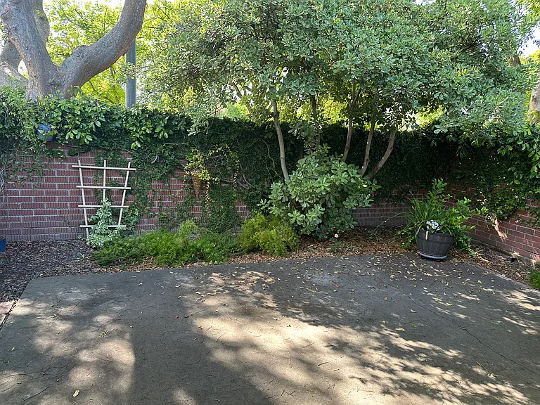 private patio