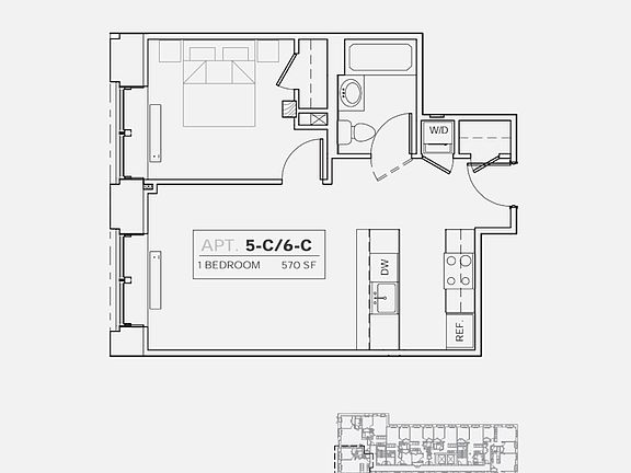 2nd image of 30 Washington St APT 6C