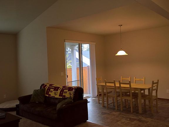 Dining room and part of living room