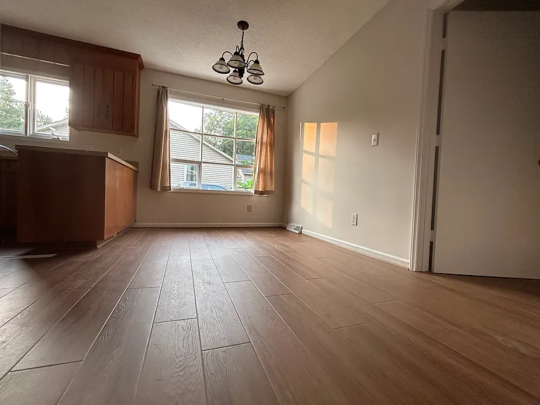 Breakfast room with new LVP and fresh paint