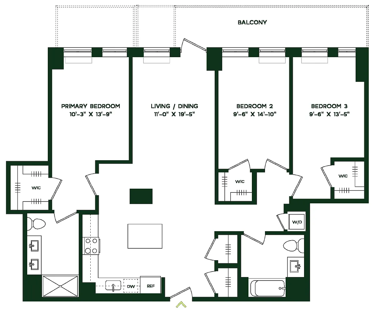 Floor plan C7E