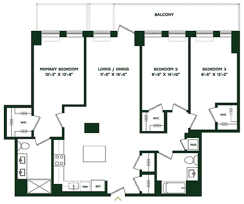 Floor plan C7E