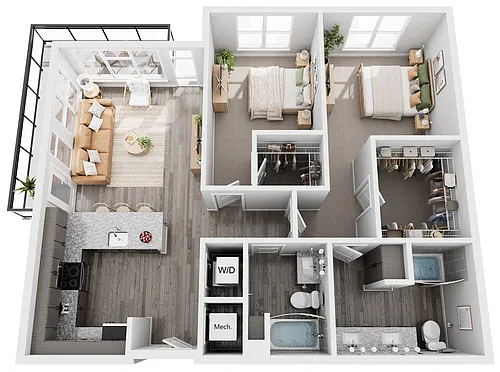 Floor plan Saturn