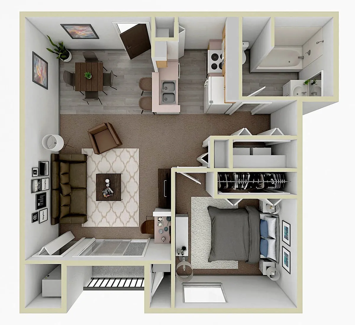 Floor plan Harley