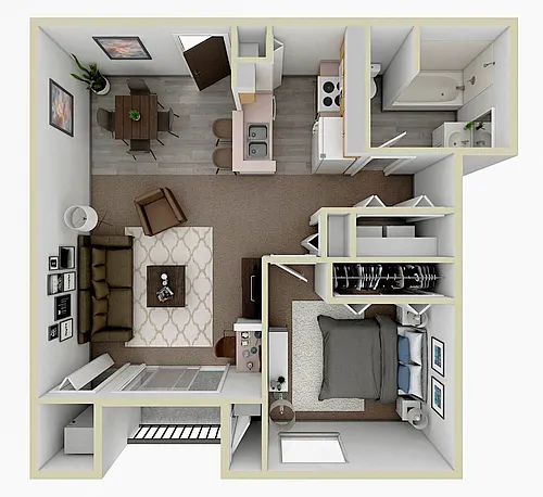 Floor plan Harley