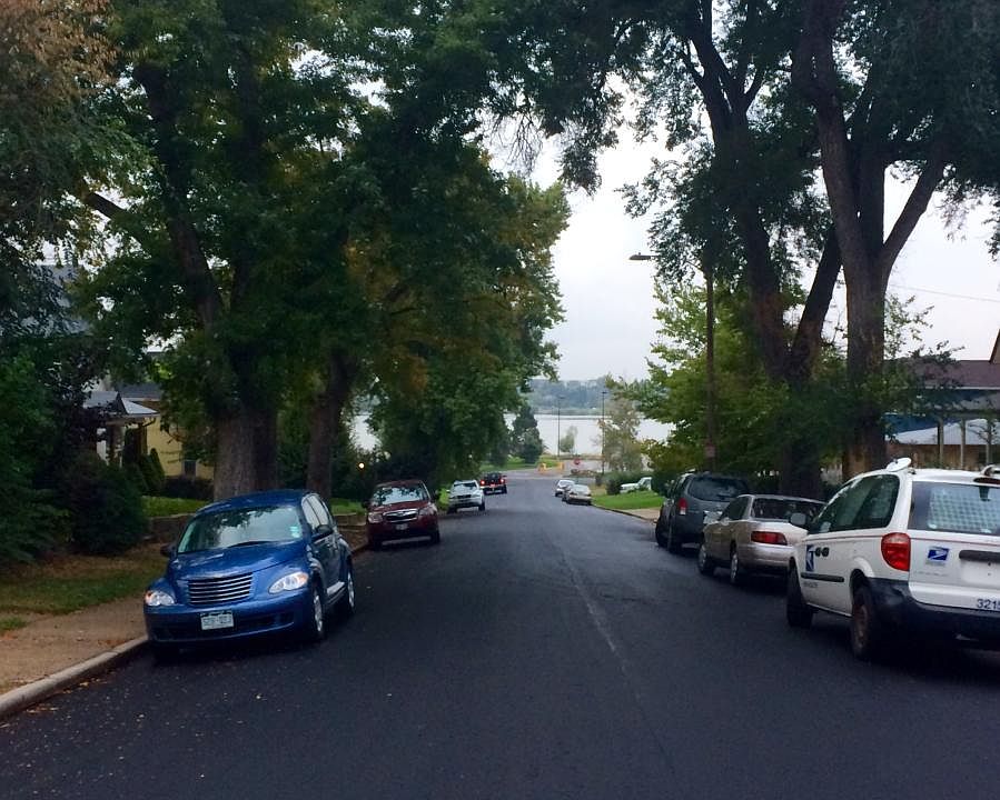 view from fron yard