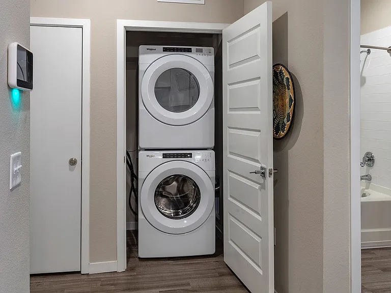 In-Home Washer and Dryer