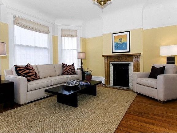 grand scale light-infused living room