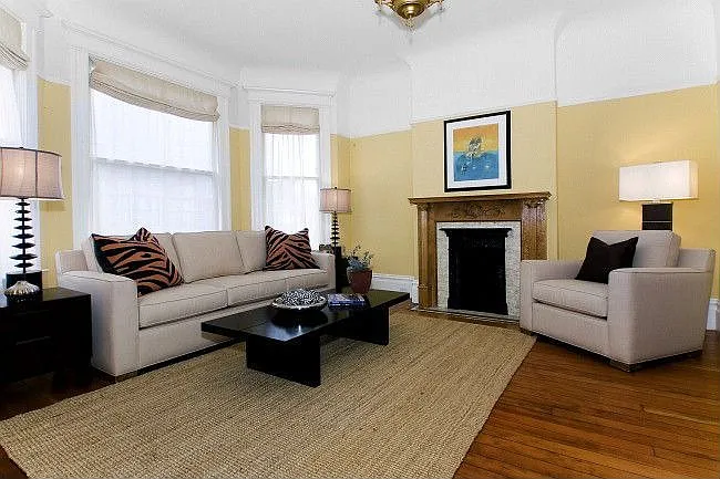 grand scale light-infused living room