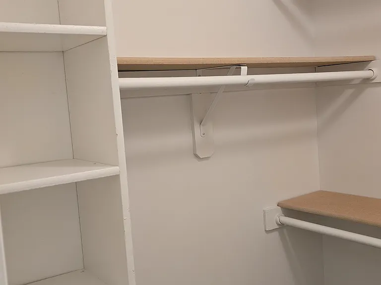 Primary walk-in closet