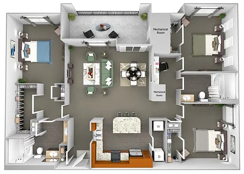 Floor plan C1 (Auriga)