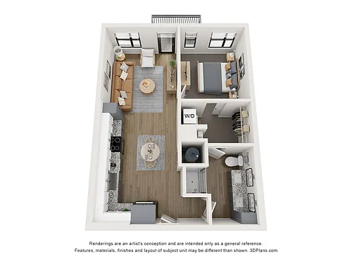 Floor plan The Holly - Workforce Housing