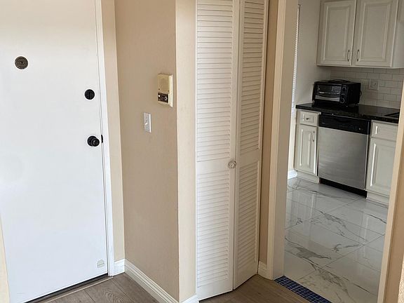 Storage closet / Kitchen Entry