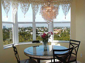 Dining room w/Chandelier and open views!