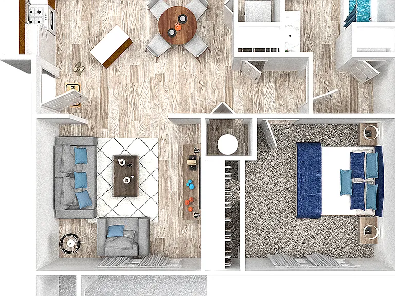 1 bed 1 bath 645 sq ft 1 bed 1 bath 645 sq ft