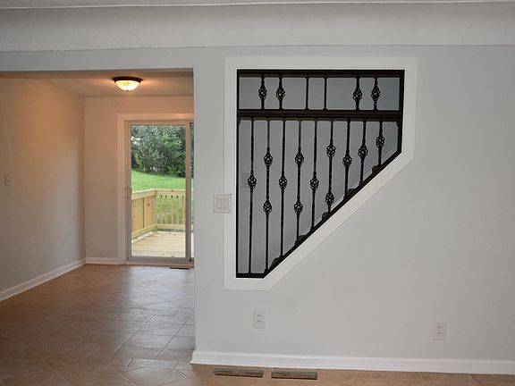 Accented Steps to the second floor