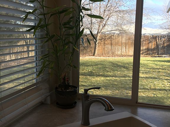 View from kitchen sink