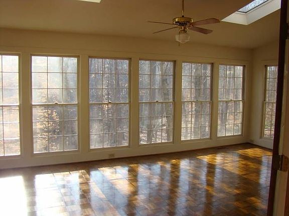 Brightly lit sunporch