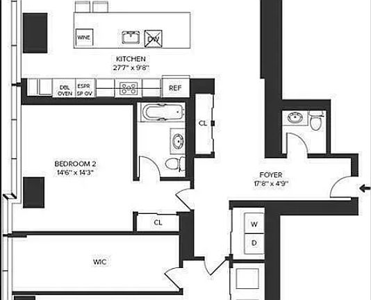 2nd image of 157 W 57th St APT 32B