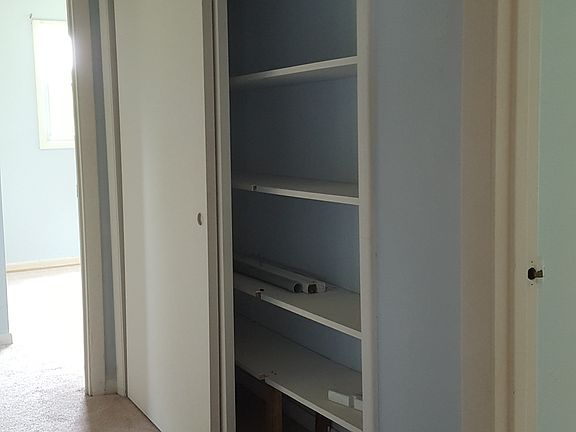 Huge linen closet in hallway