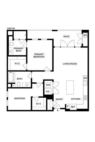 Floor plan B1