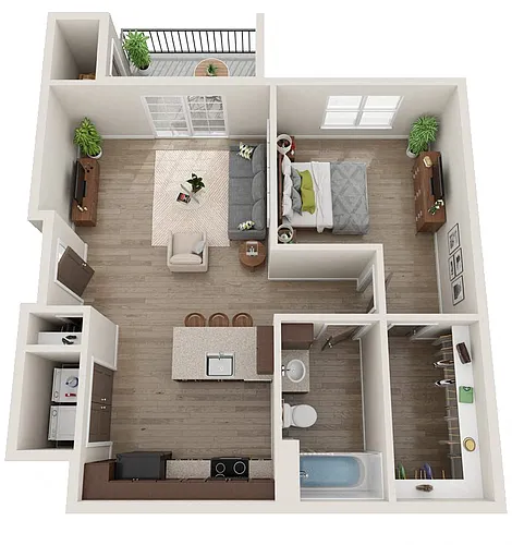 Floor plan Metro