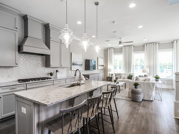Open Kitchen with Island Cabinet layout shown not available