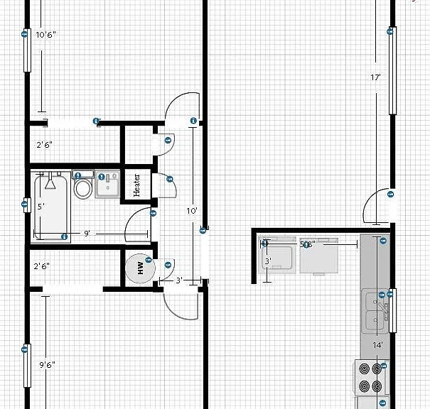 Floor plan and measurements
