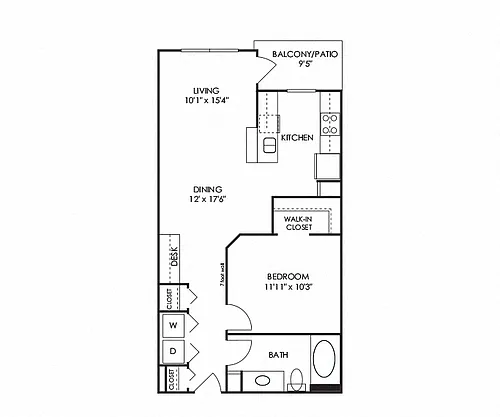 Floor plan A4 to A7