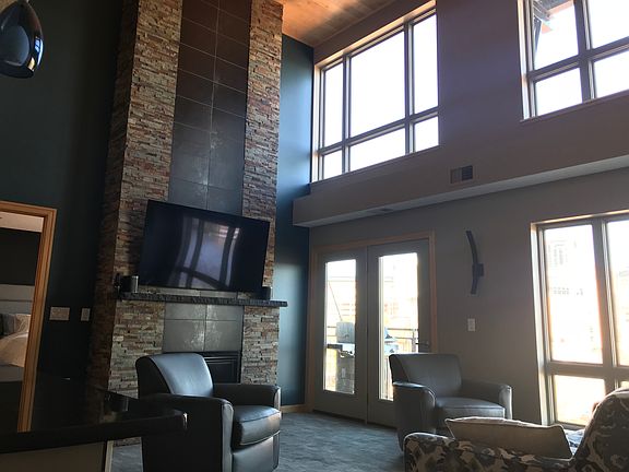 Two story great room