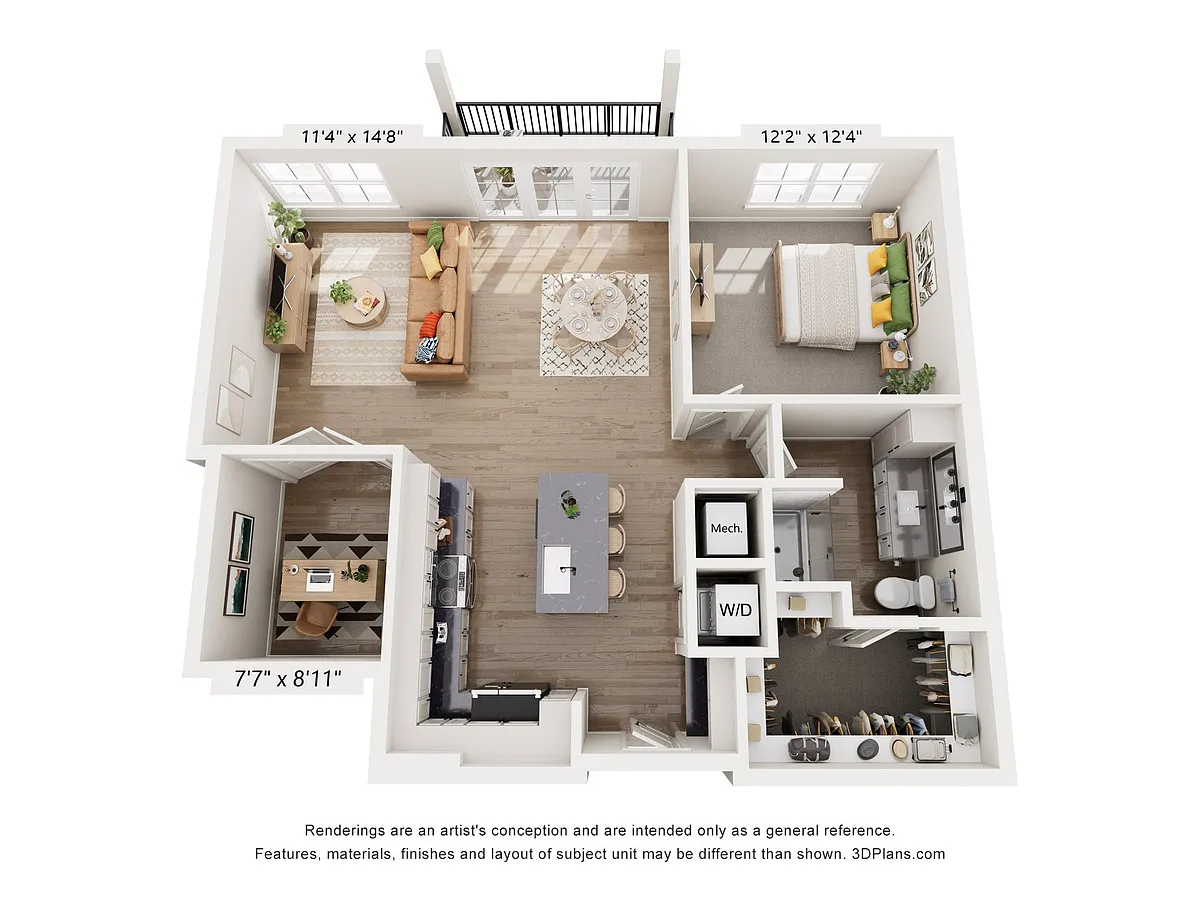 Floor plan The Bailey